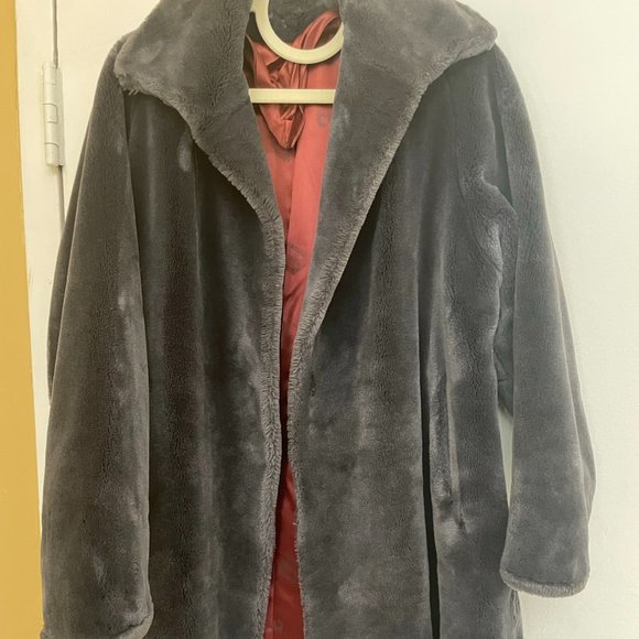 Vintage Women's 1940s Faux Fur Jacket - Picture 1 of 5